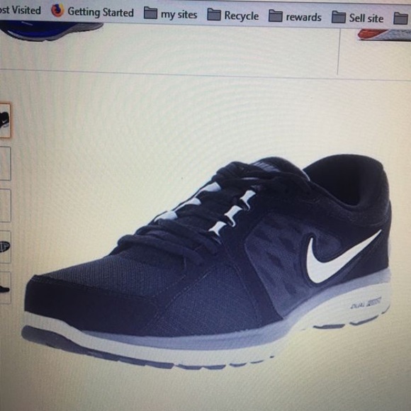 Nike Other - Nike Dual Fusion Run Men’s Black Summit White Gray